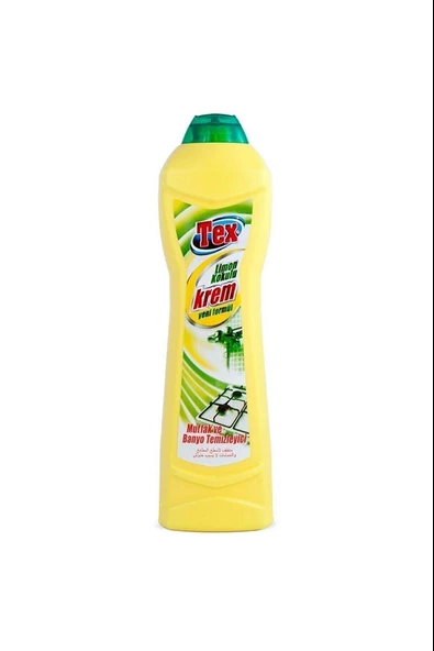 Tex Krem Mutfak Ve Banyo Için Limon Kokulu 750 gr