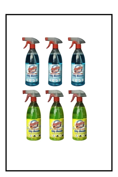 Asprix Sarı Güç 3 Adet +asprix Mavi Güç 3 Adet 750 Ml