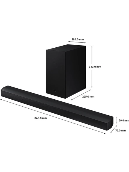 Samsung HW-B650D 3.1 Kanal 370 W Soundbar