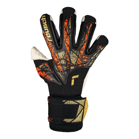 Reusch 5470978 Attrakt Kaleci Eldiveni Siyah-Gold