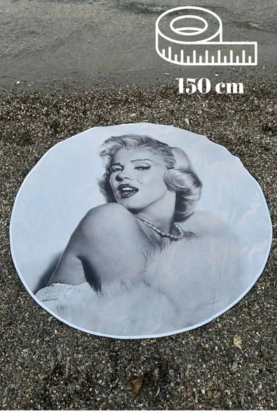 Yuvarlak Plaj, Kamp, Piknik Örtüsü Çap 150 Cm