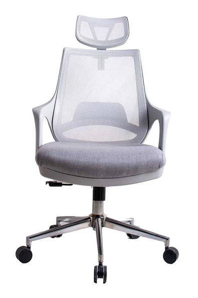 Lounge Gri Fileli Yönetici Koltuğu - Resim 2