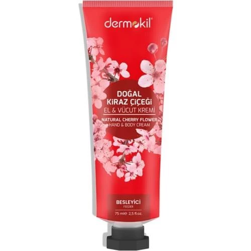 Dermokil Kiraz Çiçeği El ve Vücut Kremi 75 ml