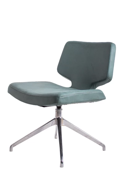 Ember Yeşil Nubuk Deri Misafir Bekleme Koltuğu