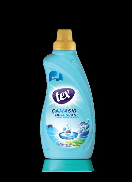 Tex Beyaz ve Renkliler Sıvı Çamaşır Deterjanı 41 Yıkama 2 x 2500 ML