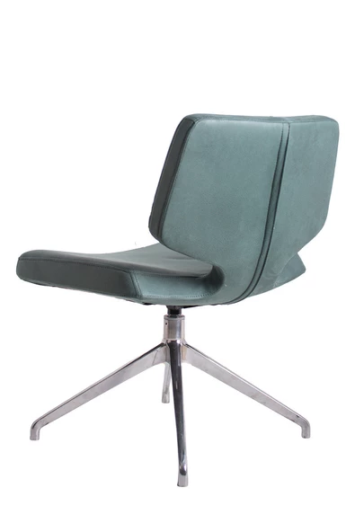 Ember Yeşil Nubuk Deri Misafir Bekleme Koltuğu - 2