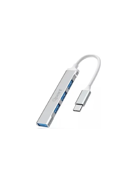 QPORT Q-TUC05 TYPE-C TO 4 PORT USB ÇOKLAYICI