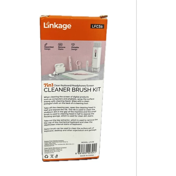 Linkage 7in1 Temizlik Seti LFC-36 - 4