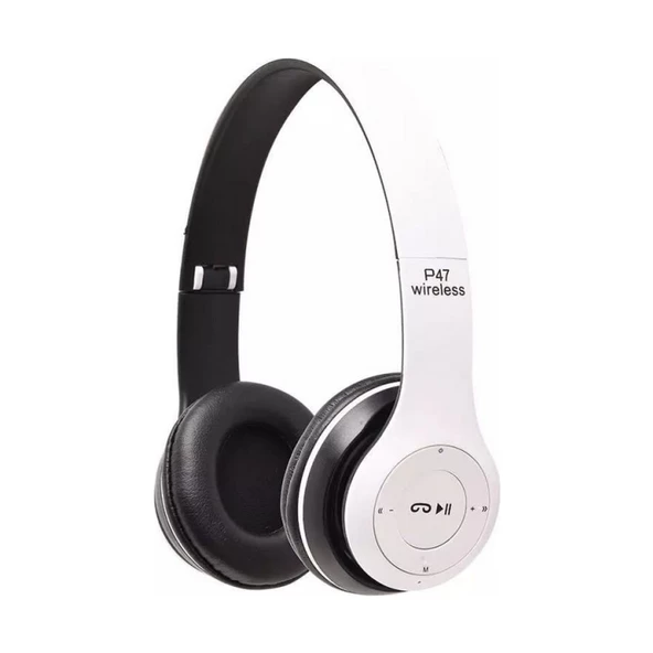 P47 Wireless Kulaklık Beyaz