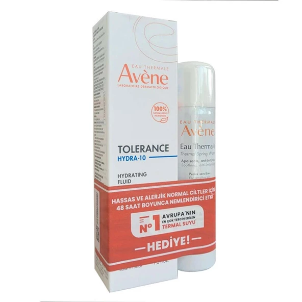 Avene Tolerance Hydra-10 Hydrating Fluid 40 ML Termal Su 50 ML Hediyeli