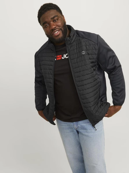 Jack&Jones Plus Oversize Minimalist Erkek Mont - Günlük & Şık - 4