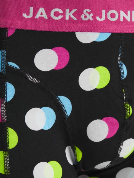 Jack&Jones Erkek Boxer 3lü Set - Minimalist Desen - Rahat ve Şık - 3
