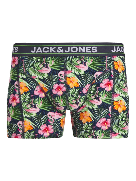 Jack&Jones Flamingo Desenli Erkek Boxer Şort 3'lü Set - Rahat ve Şık - 4