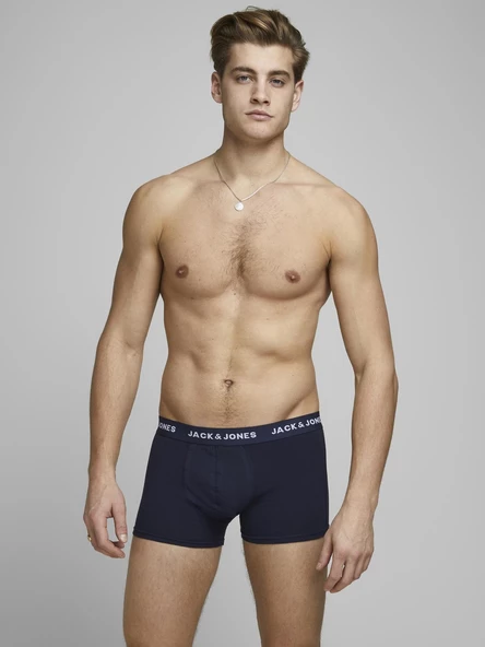 Jack&Jones Erkek Boxer Şort 5'li Paket - Minimalist Tasarım, Günlük Konfor - 7