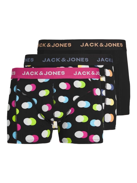 Jack&Jones Erkek Boxer 3lü Set - Minimalist Desen - Rahat ve Şık