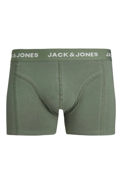 Jack&Jones Erkek Boxer 3'lü Set - Minimalist Ananas Desenli Rahat Boxer - 8