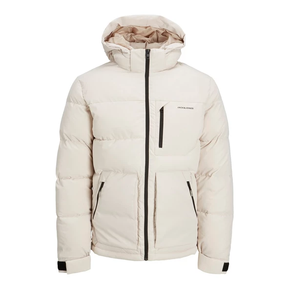 Jack&Jones Minimalist Oversize Kapüşonlu Erkek Kışlık Mont - 7