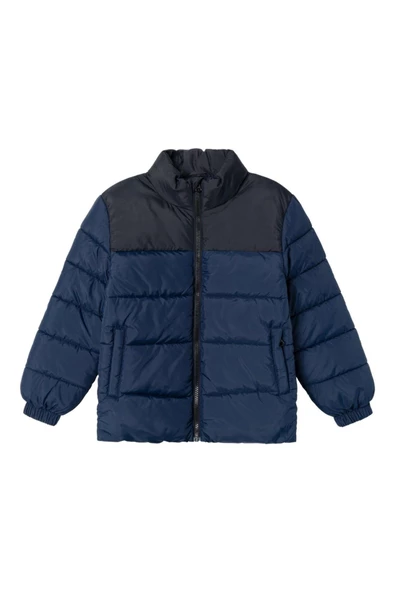 Erkek Çocuk Minimalist Şişme Mont-RegularFit-Kışlık - 3