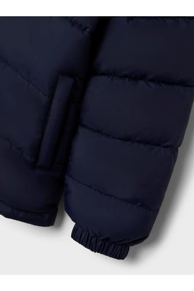 Erkek Çocuk Minimalist Şişme Mont-RegularFit-Kışlık - 5