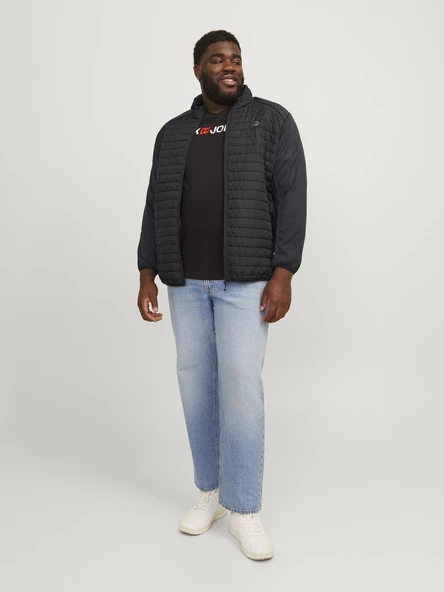 Jack&Jones Plus Oversize Minimalist Erkek Mont - Günlük & Şık - 3