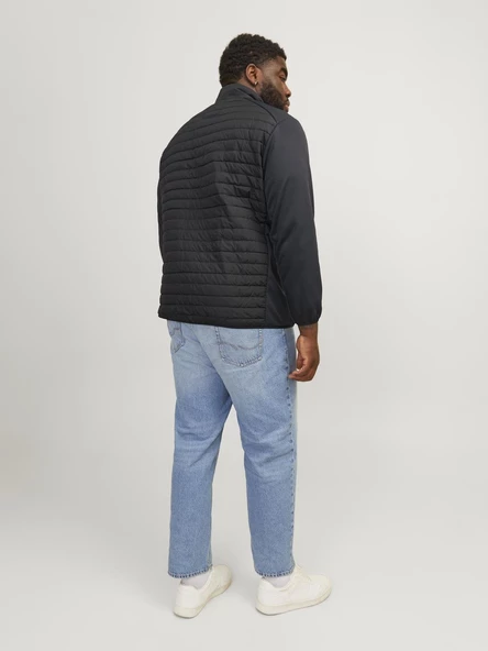 Jack&Jones Plus Oversize Minimalist Erkek Mont - Günlük & Şık - 5