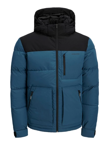 Jack&Jones Minimalist Oversize Kapüşonlu Erkek Kışlık Mont - 8