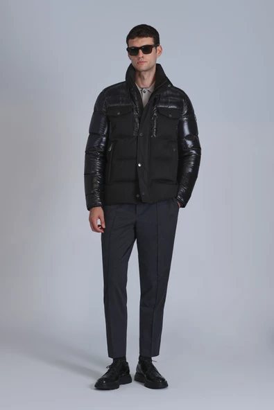 Lufian Minimalist Oversize Erkek Kışlık Mont - Günlük Kullanım - 3