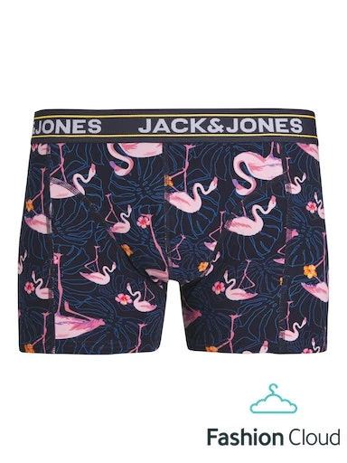Jack&Jones Erkek Boxer Şort - Rahat ve Şık Ananas Desenli