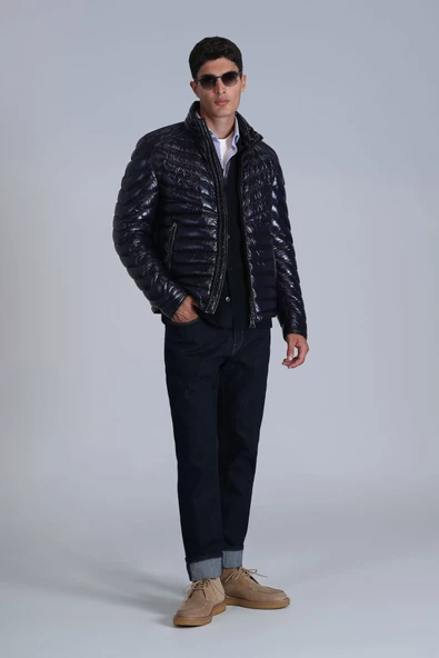 Lufian Oversize Minimalist Erkek Mont - Günlük Şıklık - 3