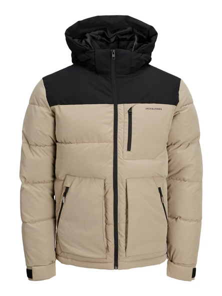 Jack&Jones Minimalist Oversize Kapüşonlu Erkek Kışlık Mont - 4