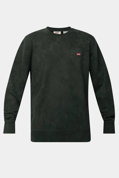 Levi's Oversize Erkek Sweatshirt - Uzun Kol - Yuvarlak Yaka - Günlük Stil