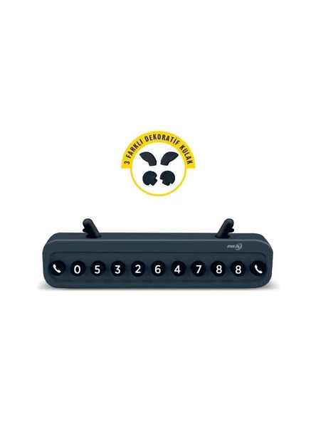 Space24 SP111 Araç Park Numaratörü Gri - 2