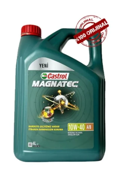 Castrol Magnatec 10W-40 A3/B4 4 lt Motor Yağı - 2023