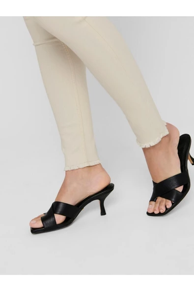 Only Minimalist Slim Fit Midi Kadın Pantolon - Günlük Şıklık - 4