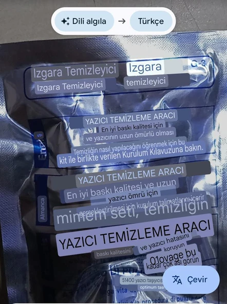 KYOCERA GRID CLEANER G-3       ( IZGARA TEMİZLEYİCİ ) - 2