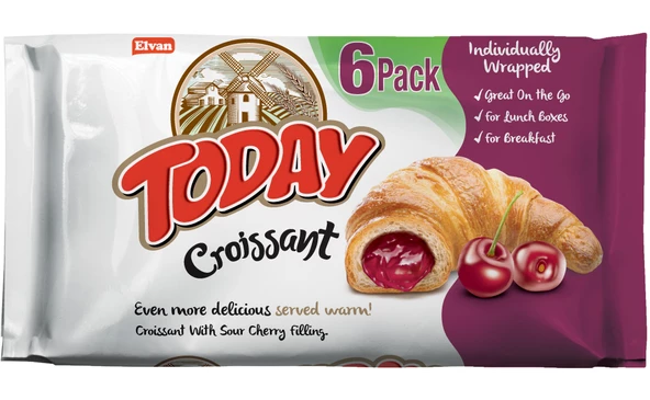 Today Kruvasan Vişneli MultiPack 40GrX6X12 (1 Koli)