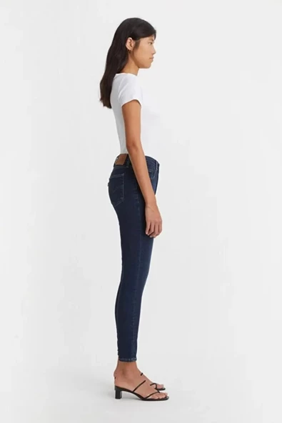 Levi's Yüksek Bel Dar Paça Minimalist Kadın Jean - Günlük Stil - 2