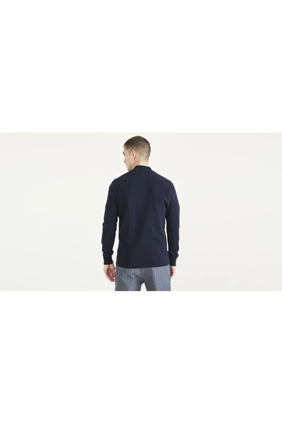 Dockers Minimalist Uzun Kol Erkek Sweatshirt - Günlük Tarz - 2