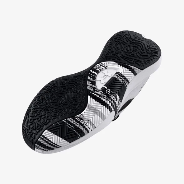 Under Armour Unisex Ua Lockdown 6 Basketbol Ayakkabısı 3025616-101 - 4