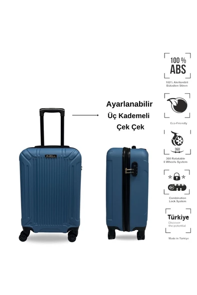 Anhelo Castle Abs Küçük (KABİN) Boy Valiz - 2