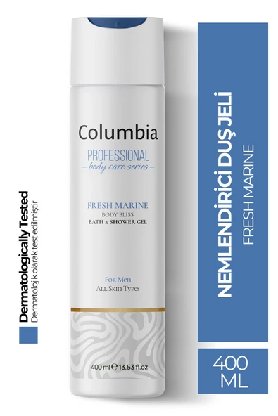 Columbia Fresh Marine Nemlendirici Ve Besleyici Mistik Kokulu Duş Jeli 400 ml