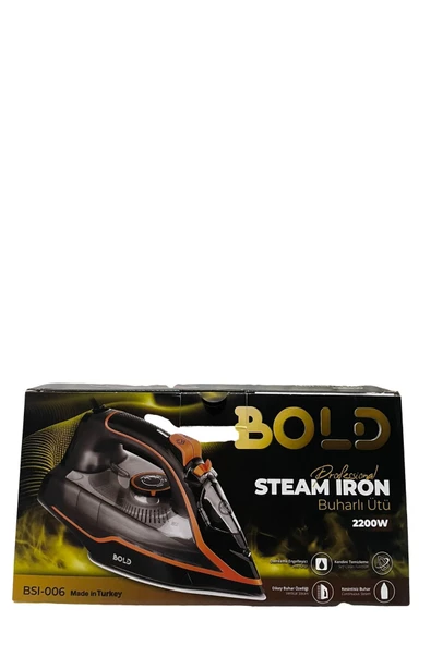 BOLD buharlı ütü Siyah - 5