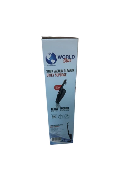 World star Dikey 2 Si Bir Arada Ykanabilir Filtreli Dik Süpürge - 3