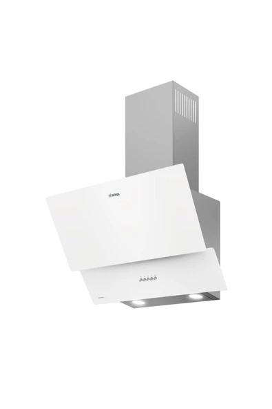 Altus Ala 535 W 60 Cm Beyaz Cam Duvar Tipi Ankastre Davlumbaz - 8