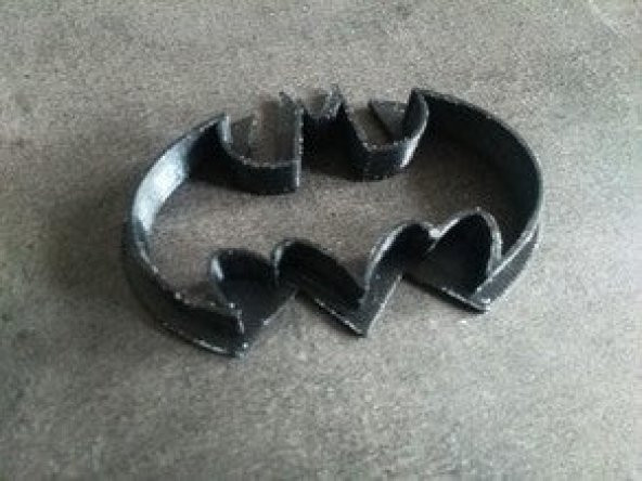 Batman Şekilli Kurabiye Kesme Kalıbı  Şeker Hamuru Oyun Hamuru - 5