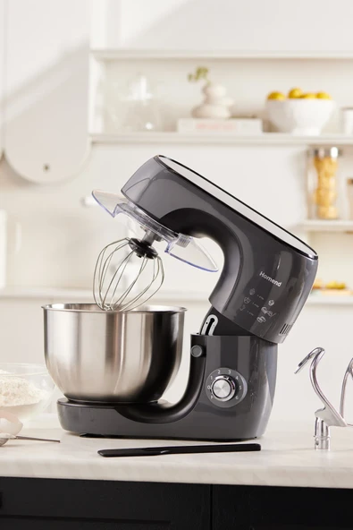 HOMEND Profashion 3082H Stand Mikser 1200 W 5.2 Litre Antrasit