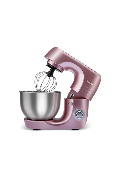 HOMEND Profashion 3082h Stand Mikser 5.2 Litre Dusty Rose Gül Kurusu - 4