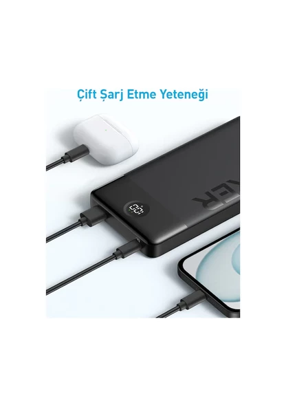 Anker 324 A1237 10000 mAh Hızlı Şarj Powerbank - 3