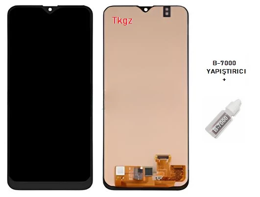 Tkgz - Samsung Galaxy M10S - SM-M107 Uyumlu Lcd Ekran Dokunmatik Orijinal + B-7000 ürün görseli