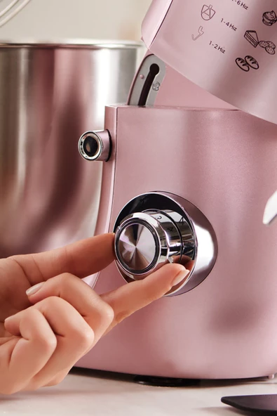 HOMEND Profashion 3082h Stand Mikser 5.2 Litre Dusty Rose Gül Kurusu - 2